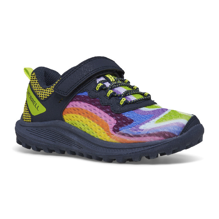 Merrell Nova 3 Rainbow Mountains Kids Sneakers GoldenBug