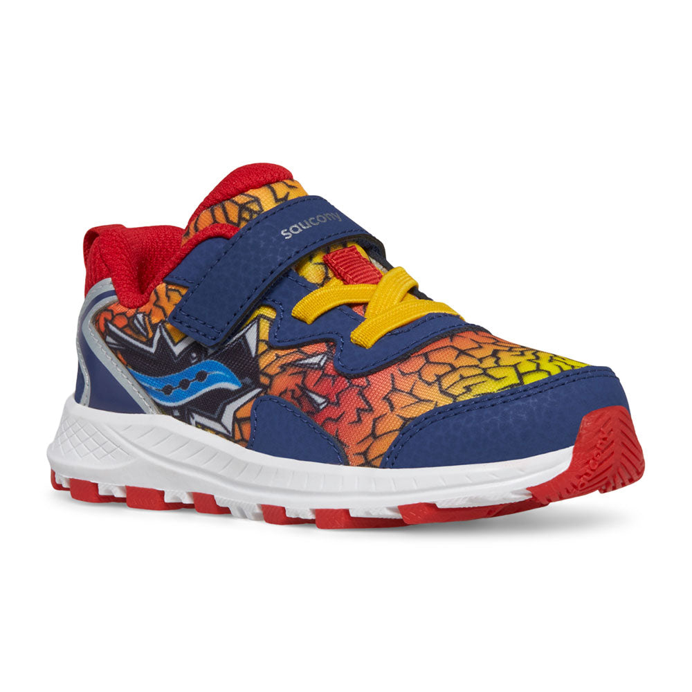 Saucony Flash A C 3.0 Jr. Sneaker Black Red Yellow