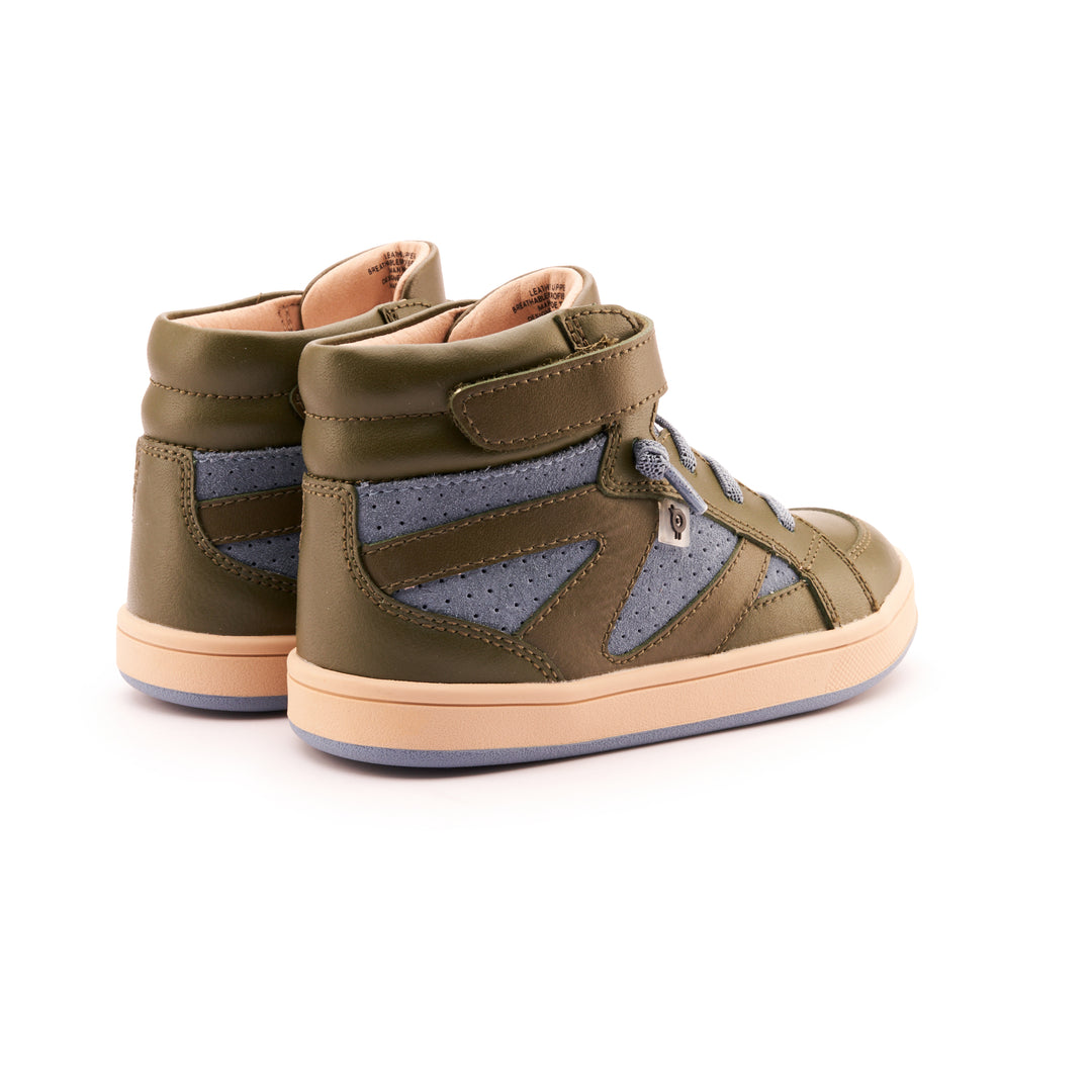 Old Soles Sole Base Militare Indigo Kids High Top GoldenBug
