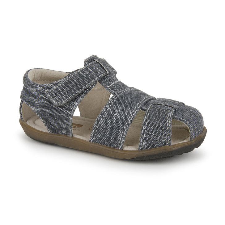 See Kai Run Boys Jude IV Sandals 9.5 Gray Canvas